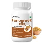 Biotrex Nutraceuticals Fenugreek for Improving Cholesterol Levels (1000 mg, 60 Capsules)