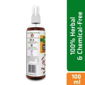 STRATEGI Herbal JustOut Ant Repellent Spray | Ant Repellent for Home | Baby-Safe, Pet-Friendly | 100% Herbal | Eco-friendly, Non-toxic (100ML)