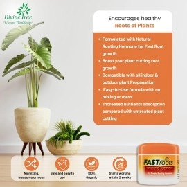 Divine Tree Fast Root Dry Powder Rooting Hormone for Plant 50 Gram