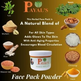 Payal\'s Herbal Face Pack- 200g