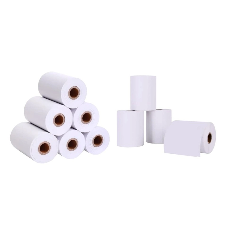 DeHMY 58MMx25Mtr(2Inch) Thermal Paper roll (Set of 10 Rolls) (58MMx25Mtr(2Inch))