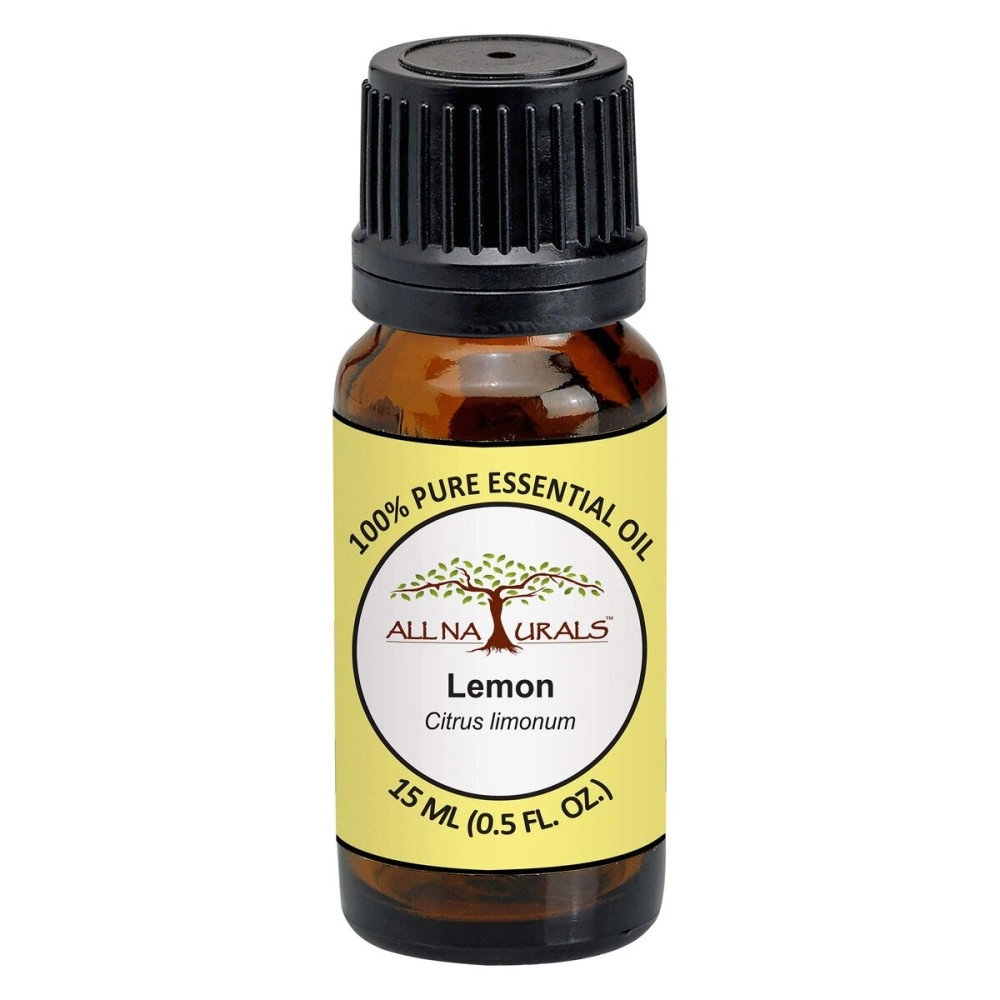 All Naturals Lemon Essential Oil 15ML 100% Pure Undiluted Therapeutic Grade For Diffusers And Freshness