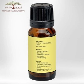 All Naturals Lemon Essential Oil 15ML 100% Pure Undiluted Therapeutic Grade For Diffusers And Freshness