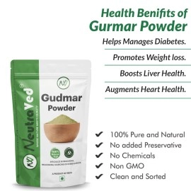 NeutraVed Gurmar Powder / Madhunashini Powder / Gymnema Sylvestre - 200g