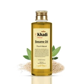Khadi Omorose Sesame Carrier Oil (Pure & Coldpressed) -210 ml