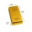 Awestuffs Glittering 24K Gold Finish Metal Bar Paper Weight for Home Office Use & Corporate Gift (1)