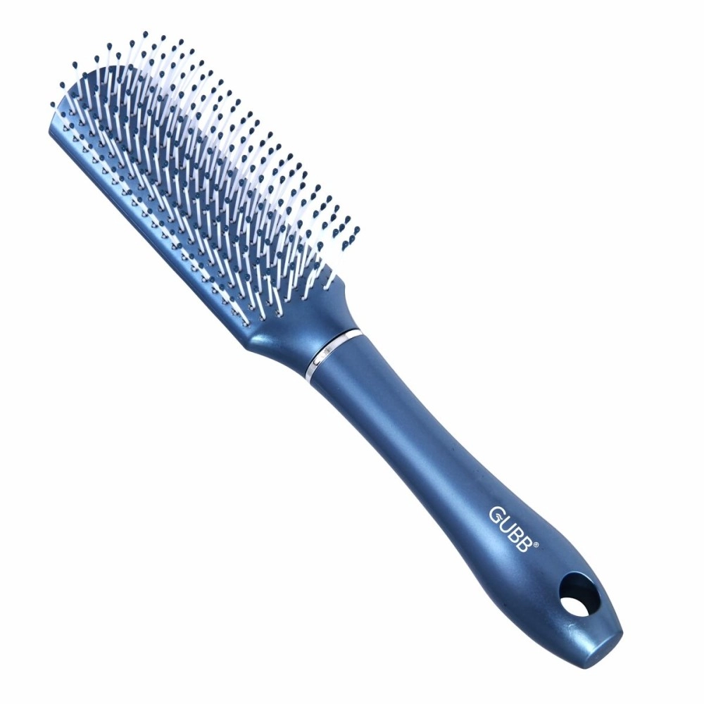 GUBB Styling Hair Brush For Men & Women - Style Your Hairs With Perfection! Soft & Flexible Bristles - Suitable for all Hair Types - Flat Hair Brush For Hair Styling - Styler Range