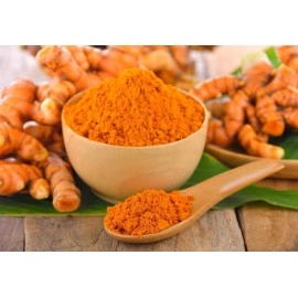 JIOO Organics Wild Turmeric Powder | Amba Haldi | Jungli Haldi | Kasturi Manjal | Pack of 1 | 100 Grams