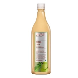 Jiva Amla Juice - 1L(Pack of 2) | 100% Pure & Natural | Helpful In Digestion | Enhance Skin, Hair & Eye