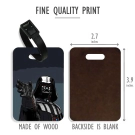 exciting Lives Vader Luggage Tags Set of Two - Star Wars