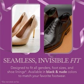 Ballotte Heel Cushion Pads | Heel Grips for Women Shoes - Back of Heel Pads for Shoes That are Too Big | Shoe Heel Inserts for Women/Men (Multicolor - 12 Pack)