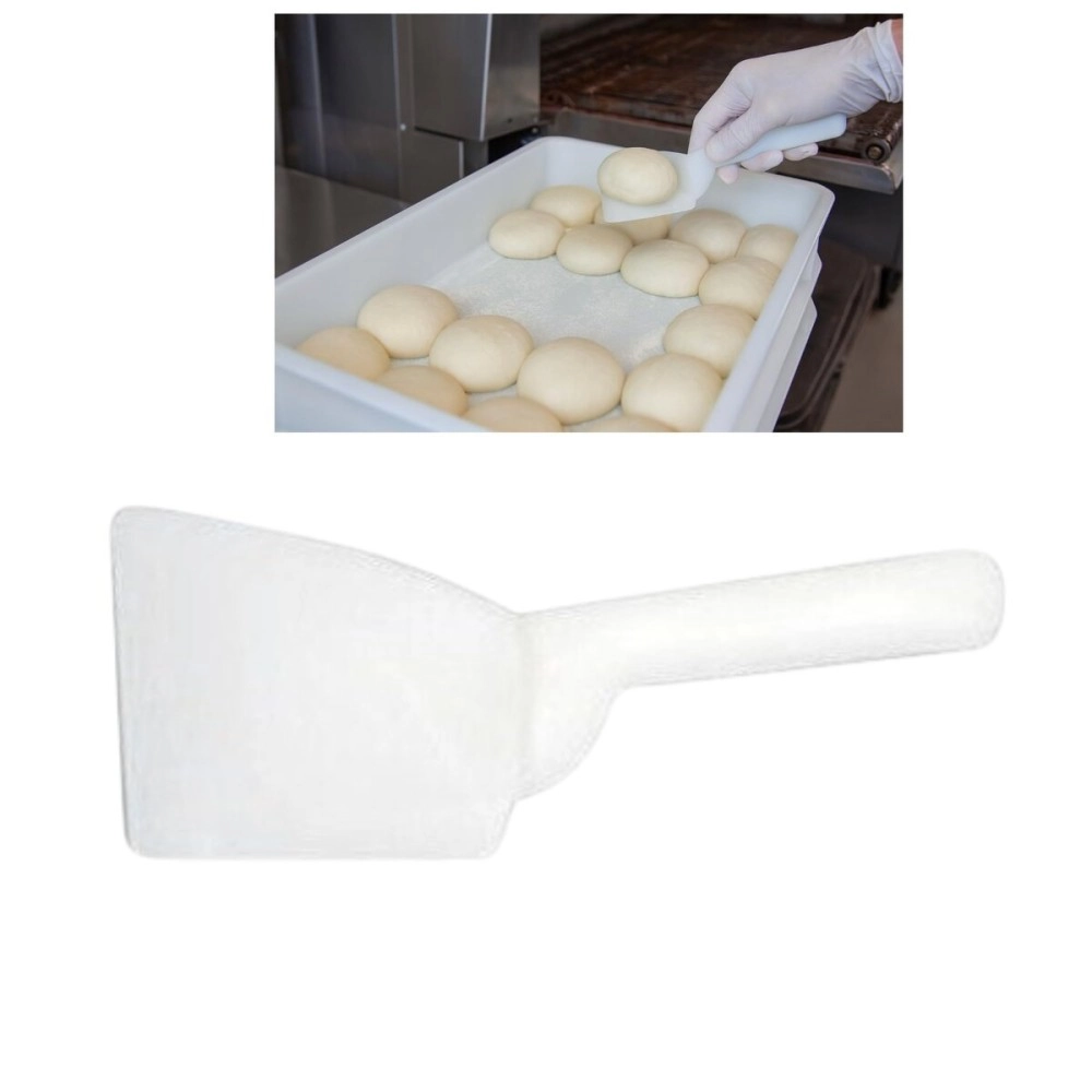 THW Plastic Multi-Purpose Bread Pizza Pastry Cookie Dough Scraper Cutter Chopper with Handle- Bench Scraper