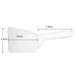 THW Plastic Multi-Purpose Bread Pizza Pastry Cookie Dough Scraper Cutter Chopper with Handle- Bench Scraper