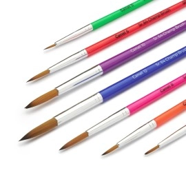 Camel Camlin Champ Round Brush Set - Pack of 7 (Multicolor)