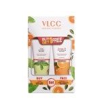 Vlcc Combo kit of Orange Oil Face Wash (150ml) & Tulsi Face Wash (150ml) (Pack of 2)
