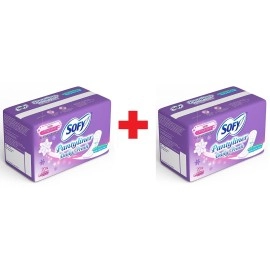 Sofy Daily Fresh Panty Liner for women - 2 Packs Of 20 Piece In Each Pack