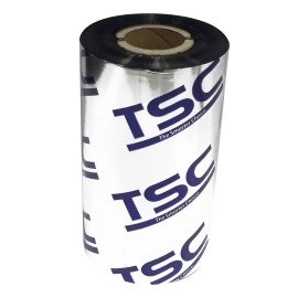 TSC Thermal Transfer Barcode Wax Ribbon for Label, Tag, Barcode Printing Wax (EWX - 110mm x 300m)
