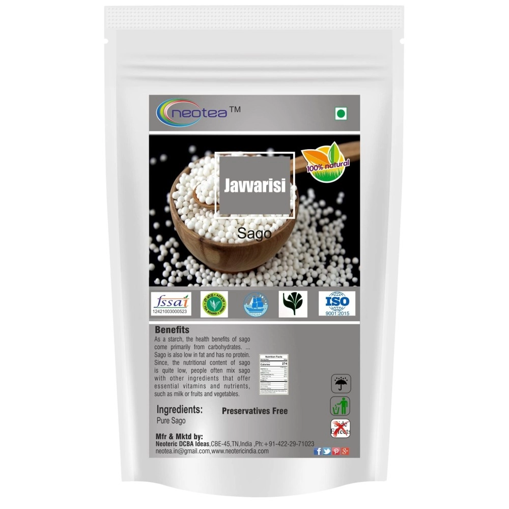 Neotea Javvarisi or Sabudana (Sago) (250g)
