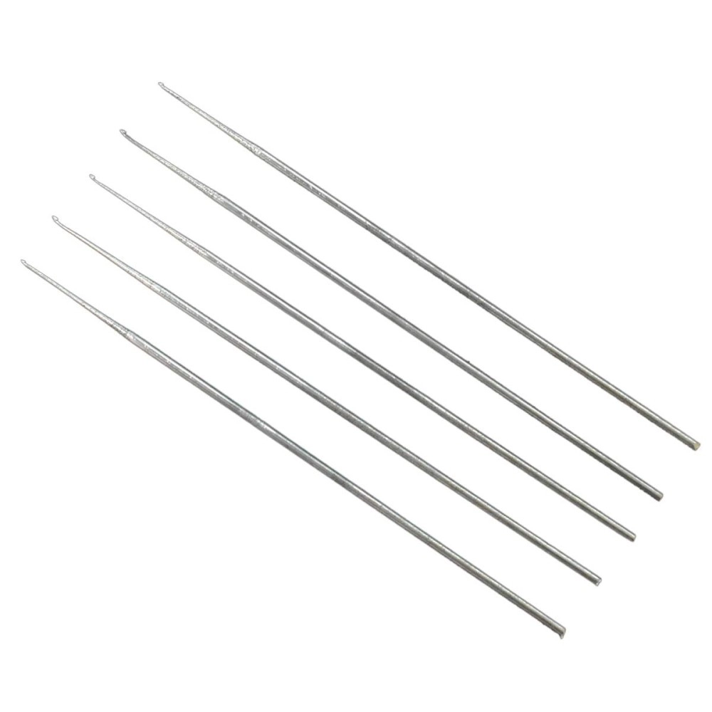 Embroiderymaterial Aari Embroidery Needles Set for Silk,Zari & Knit Thread Purpose - Pack of 5 Needles