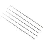 Embroiderymaterial Aari Embroidery Needles Set for Silk,Zari & Knit Thread Purpose - Pack of 5 Needles