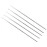 Embroiderymaterial Aari Embroidery Needles Set for Silk,Zari & Knit Thread Purpose - Pack of 5 Needles