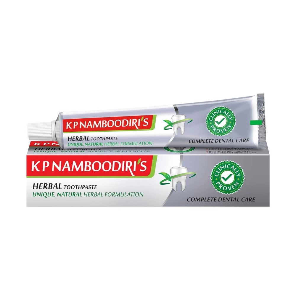 K.P. NAMBOODIRI S Herbal Toothpaste 150g - Pack of 2