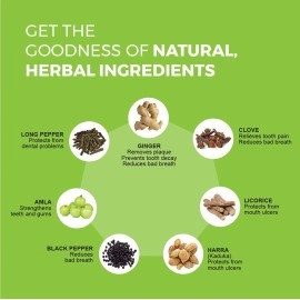 K.P. NAMBOODIRI S Herbal Toothpaste 150g - Pack of 2