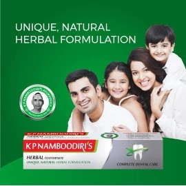 K.P. NAMBOODIRI S Herbal Toothpaste 150g - Pack of 2