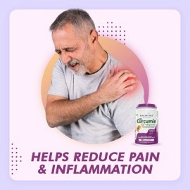 HealthyHey Nutrition Curcumin with Bioperine 1310mg (Ultra Pure) | Organic Turmeric, 90 Vegetable Capsules with Piperine