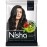 Nisha (Pack 10) Henna Based Hair Color Dye, Permanent Black Hair Color Dye, 100% Grey Coverage, Man and Women, Natural Black, 10 gm Each Pack