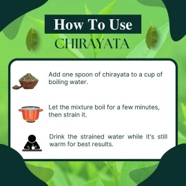 Birju Mahavir Kirayata Chirata, Natural, 200 gram (BMKB-49)