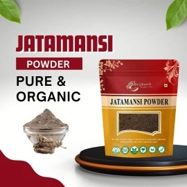BIRJU MAHAVIR 100 Gr Jatamansi Powder - Balchar Powder, Natural (BMKB-60)