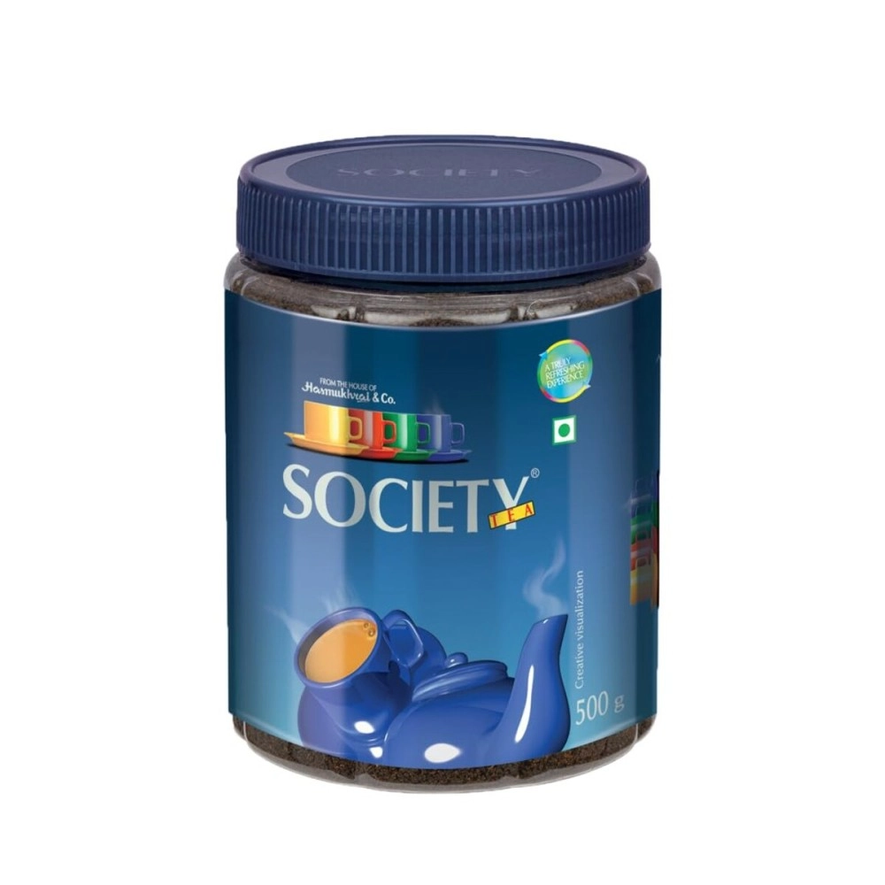 Society Leaf Tea Jar, 500 gm