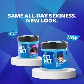 Set Wet Cool Hold Hair Gel, 250 ml
