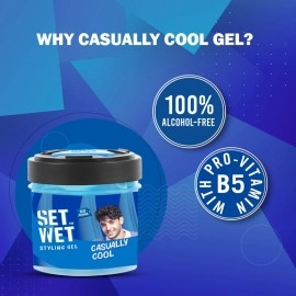 Set Wet Cool Hold Hair Gel, 250 ml