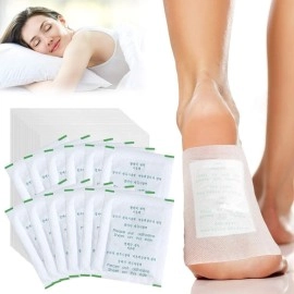 Kapmore Foot Pads, Kapmore 100 Relief Pads and Adhesive Sheets for Removing Impurities, Relieve Stress Improve Sleep
