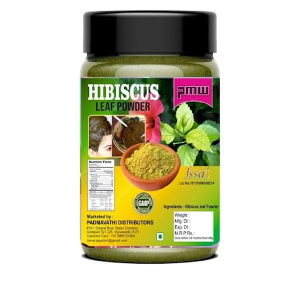 Pmw - Jar Pack - Dried HIBISCUS Leaf POWDER - 100 GRAM