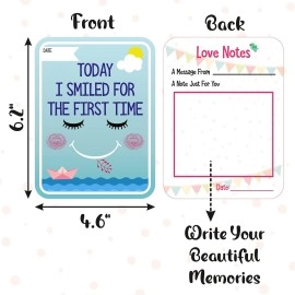 Syga Baby\'s Milestone Cards (Pack of 27, Multicolor)