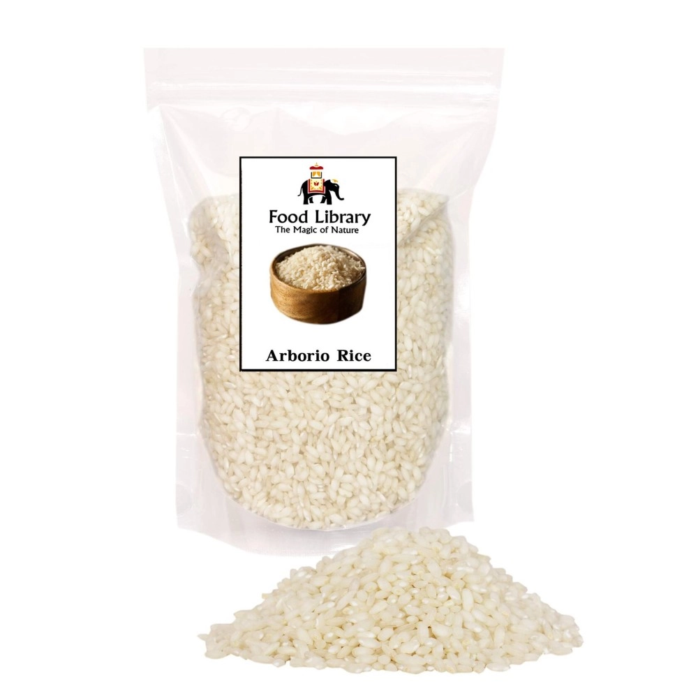 FOOD LIBRARY THE MAGIC OF NATURE Italian Arborio Rice, 400 gram