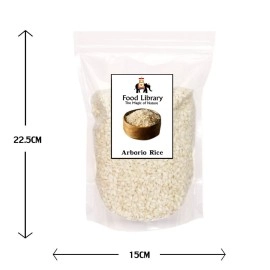 FOOD LIBRARY THE MAGIC OF NATURE Italian Arborio Rice, 400 gram