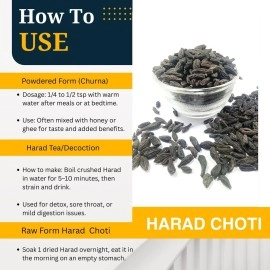 BIRJU MAHAVIR 400 Gr Harad Choti - Haritaki - Terminalia Chebula, (Model: BMKB-94)