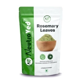 NeutraVed Rosemary Leaves | Use for Real Rosemary Water & Oil, Seasoning Food, Rosemary Tea, Hair Growth - 50 Gm
