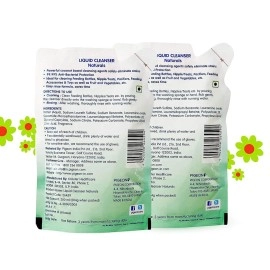 Pigeon Naturals Liquid Cleanser Refill, 200ml (Pack of 2)