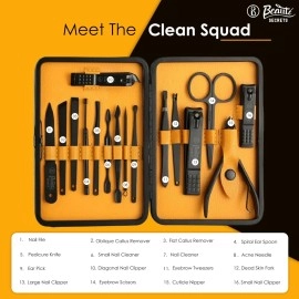 Beaut Secrets Foolzy MT-1A Manicure Set (Combo Of 16)