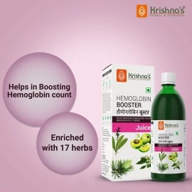 KRISHNA\'S HERBAL & AYURVEDA Hemoglobin Booster Juice - 500ml