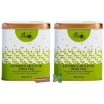 The Indian Chai - Licorice Mulethi Zing Tea 200g with Spearmint for Immunity, Sore Throat and Stress