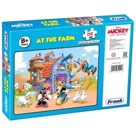 Frank Disney Mickey Mouse - at The Farm 250 Piece Jigsaw Puzzle for Kids for Age 8 Years Old and Above