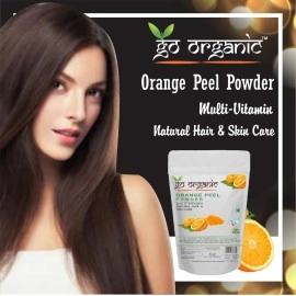Go Organic Orange Peel Powder, 150 g