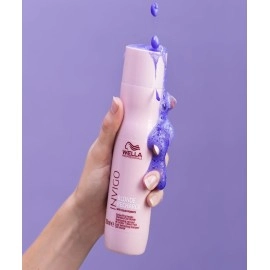 Wella Professionals Invigo Blonde Recharge Color Refreshing Shampoo, Cool Blonde 250ml, Multicolor