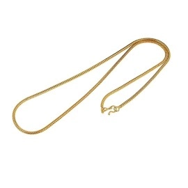 Handicraft Kottage Chain Necklace for Women (Golden)(HK-AGCM-5025-01)